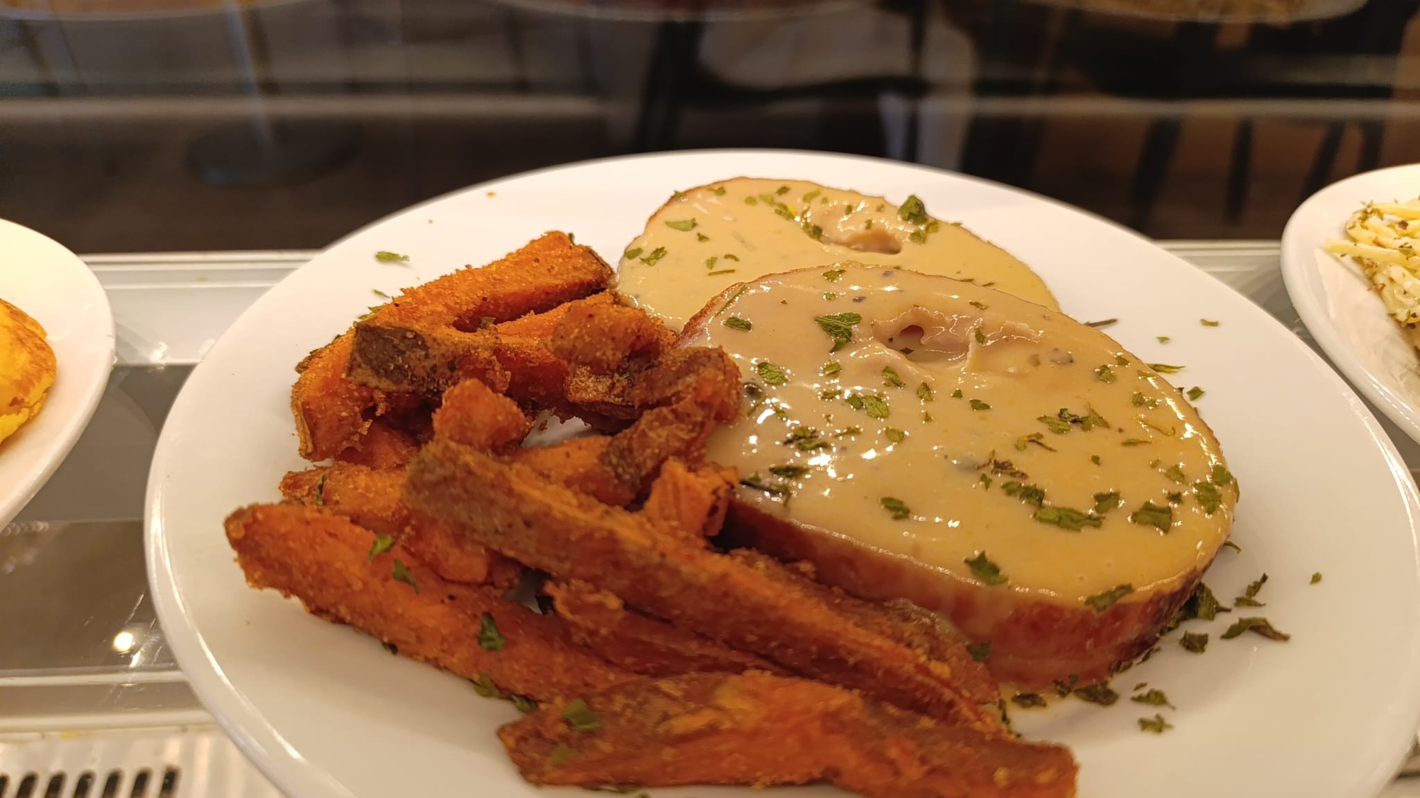 Plato casero del men&uacute; del d&iacute;a